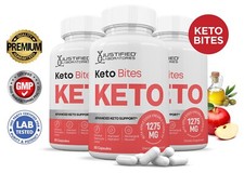 Keto Bites ACV Pills 1275 MG Stronger Than Gummies Keto Support 3 Bottles