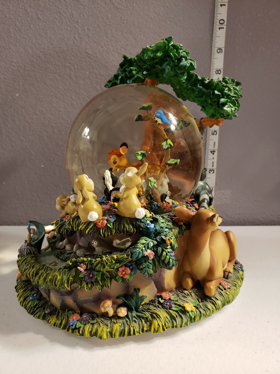 Disney★bambi★スノードーム Disney's Bambi 'Little April Showers' Snowglobe | eBay
