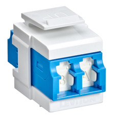 Leviton 41086-SLW LC Duplex Singlemode Adapte...