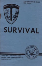 79 Page 1970s Navy Naval SERE COURSE Survival Orientation Manual on CD