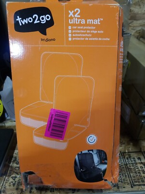 Diono Ultra Mat, Car Seat Protector, Black  Assorted Sizes , Colors 