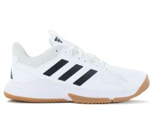 adidas Court Flight - Volleyball Handball Schuhe Weiß IE1656 Hallenschuhe Indoor