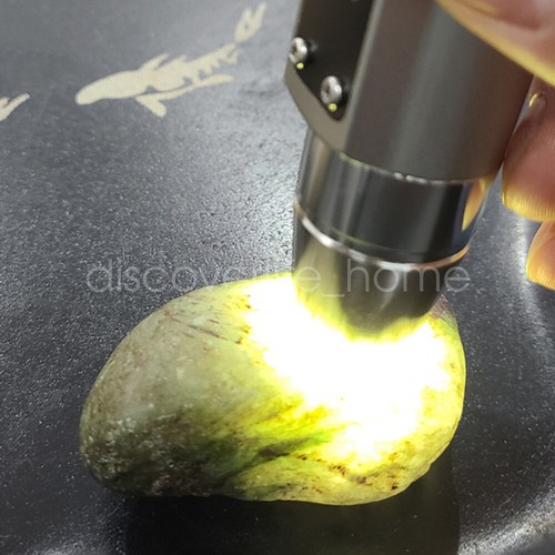 Linterna LED de doble cabeza con luz UV 365nm 395nm lámpara de inspección de gemas de jade antorcha EE. UU. - Imagen 17 de 28