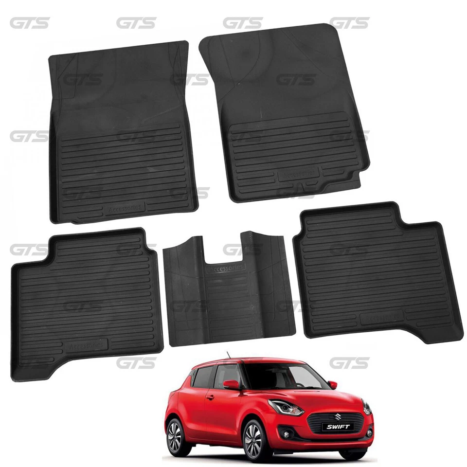 For Suzuki Swift 5Dr Hatchback 2018 - 20 RHD Rubber 3D Floor Mat Carpets Foto 4 de 4