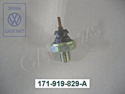 Genuine VOLKSWAGEN Oil Pressure Switch 1 Pin NOS Golf Jetta  