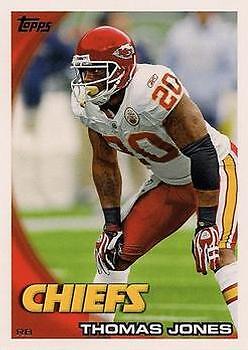 2010 Topps #120 Thomas Jones CHIEFS