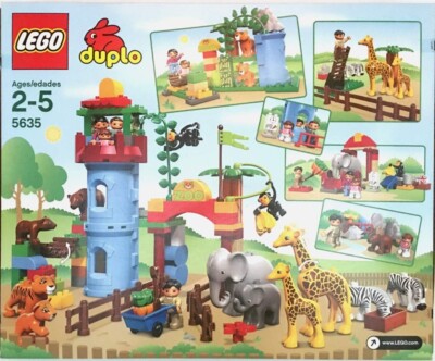 Lego 5635 Duplo LEGO Ville Big City Zoo 125 pcs/pzs Brand NEW