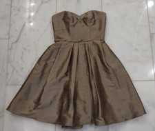 JIM HJELM OCCASIONS Strapless SILKY TAFFETA Formal COCKTAIL DRESS 5056 SIZE 4