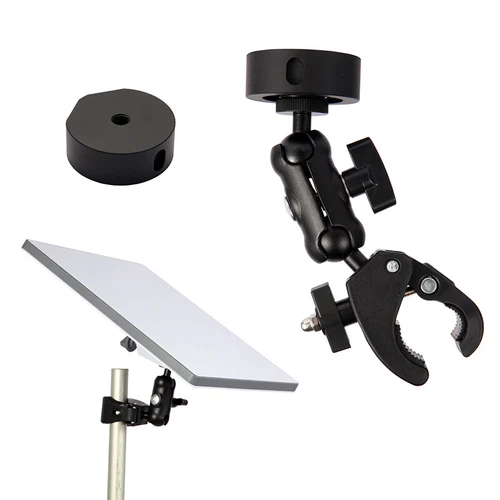 for Starlink Mini Round Tube Bracket Strong Clamp Kit with 1/4 Screw Adapter
