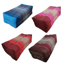Pillow Thai Cushion Meditation Pillow Boho Decor Yoga Bolster Cotton Decorative
