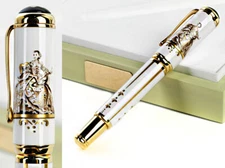 SUPER RARE! MONTBLANC PATRON OF THE ART MARQUISE DE POMPADOUR 888 FOUNTAIN PEN