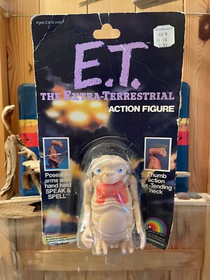  E.T. The Extra-terrestrial Action Figure 1982 New In Package