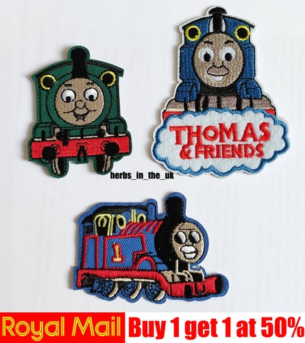 Thomas & Friends , Thomas and Friends Patch Badge Iron On Sew On - Photo 1/6