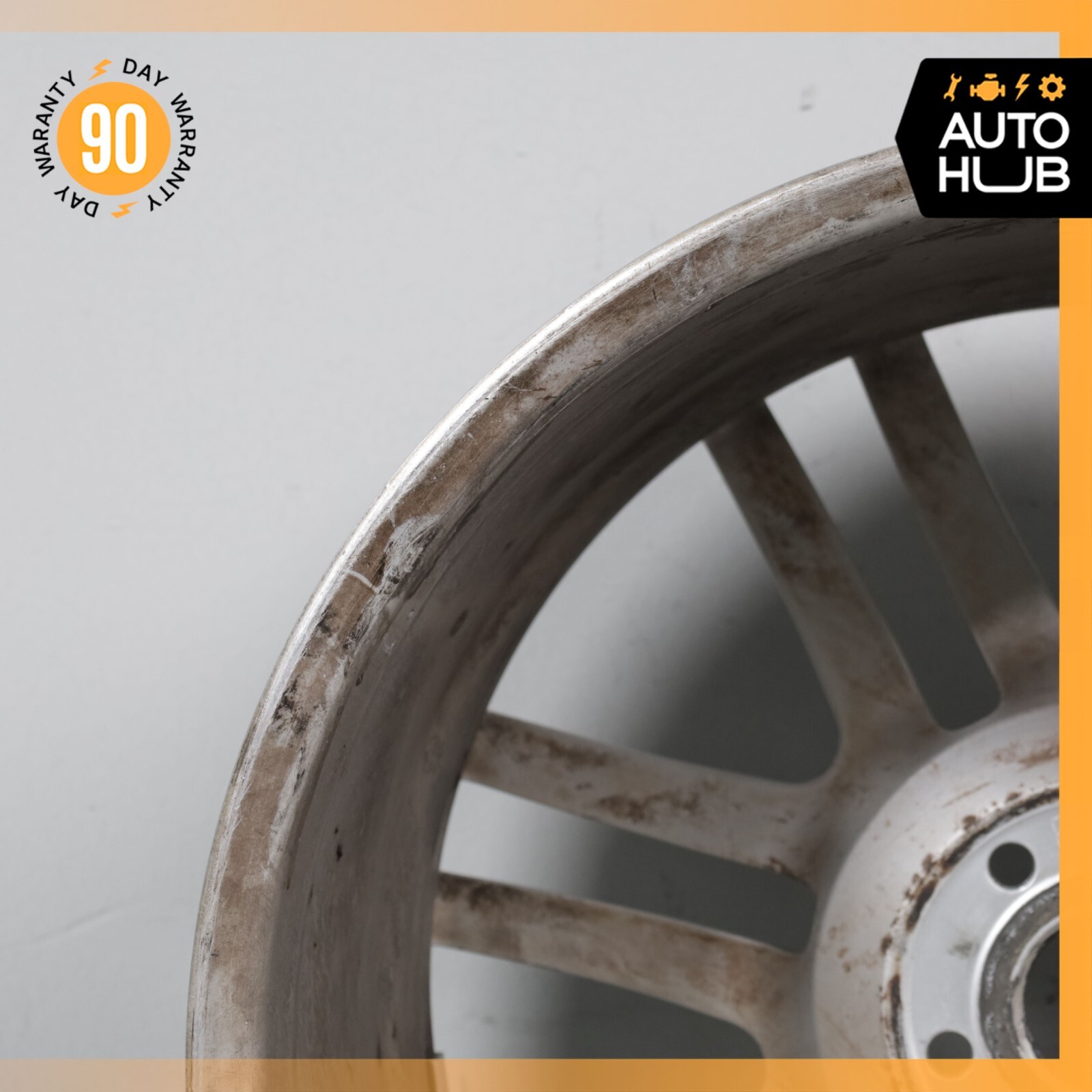 Bentley Continental GT Flying Spur 9 x 20 20" Wheel Rim Silver 3W0601025AB OEM