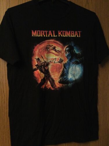 MORTAL KOMBAT T-shirt 1993 KANO Tee one sided Black GILDAN T SHIRT