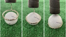 Halo Golf Ball Retriever for Putter, Pick Up Putter  ,Flag Pick Up