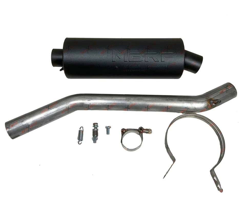 Silenciador silenciador escape MBRP Yamaha 660 Grizzly 2002-2008 YFM AT-6406SP Foto 2 de 4
