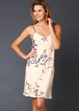 100% Silk Nightgown, Slip Dress, NWT, Manufacturer's Defect, 20067SONN(XL)