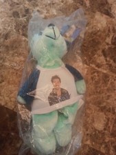 NSYNC - "JOEY" MINT GREEN TEDDY BEAR Plush Stuffed Beanie LN - NM W/TAGS-RARE