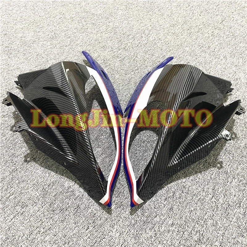 Carbon Fiber Front Upper Fairing Headlight Cowl Nose For BMW S1000RR HP4 2015-18 Foto 3 de 4