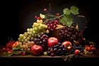 Wall Art Home Decor Classical Still Life Fruit Oil Painting Printed on Canvas 11
