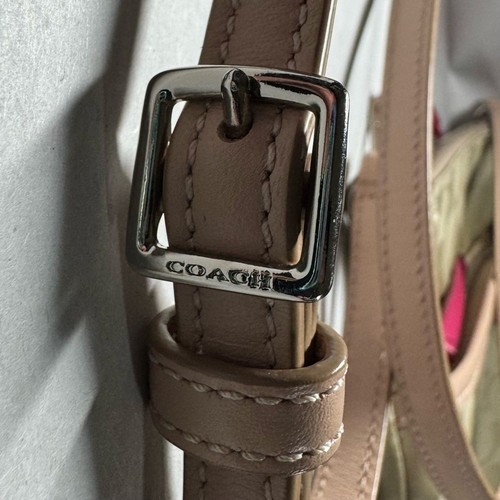 Coach Legacy Weekend Signature Nylon Hippie 24861 Crossbody Messenger Bag Handtasche - Bild 7 von 12