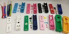 Mario, OEM Nintendo Wii Remote Replacement Shells - Buttons - Pick and Choose