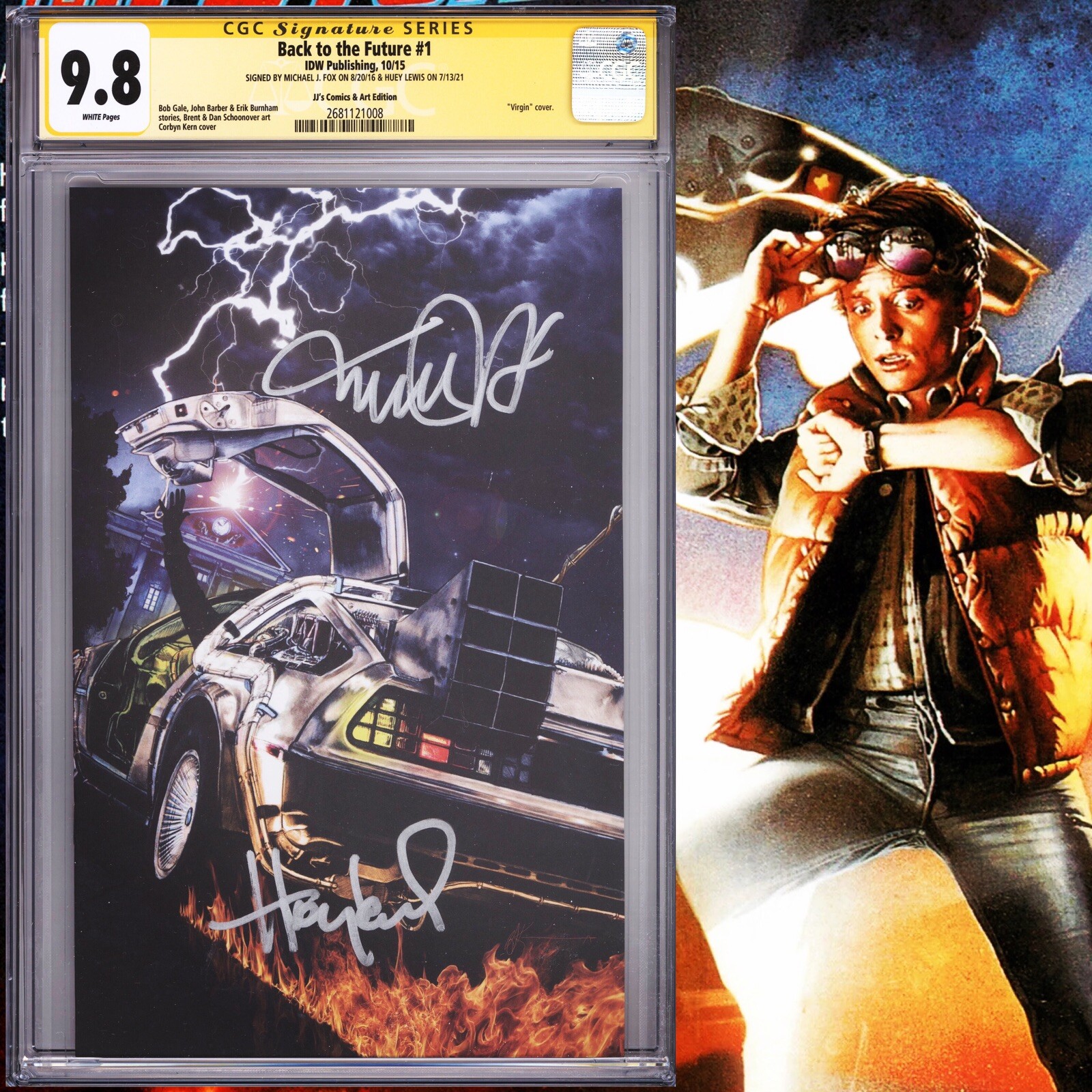 マイケルJFERNANDES LIMITED EDITION CGC 9.8 SS Back to the