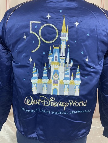 2021 Disney Parks Walt Disney World 50th Anniversary Bomberjacke Größe XL NEU - Bild 13 von 19