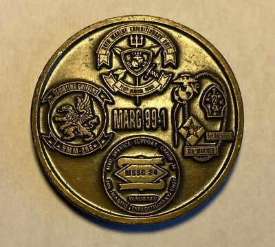 Marine Amphibious Ready Group Challenge Coin MARG 99-1   USMC