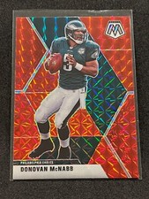 2020 Panini Mosiac Football Donovan McNabb Red Mosaic Prizm #165 - Eagles