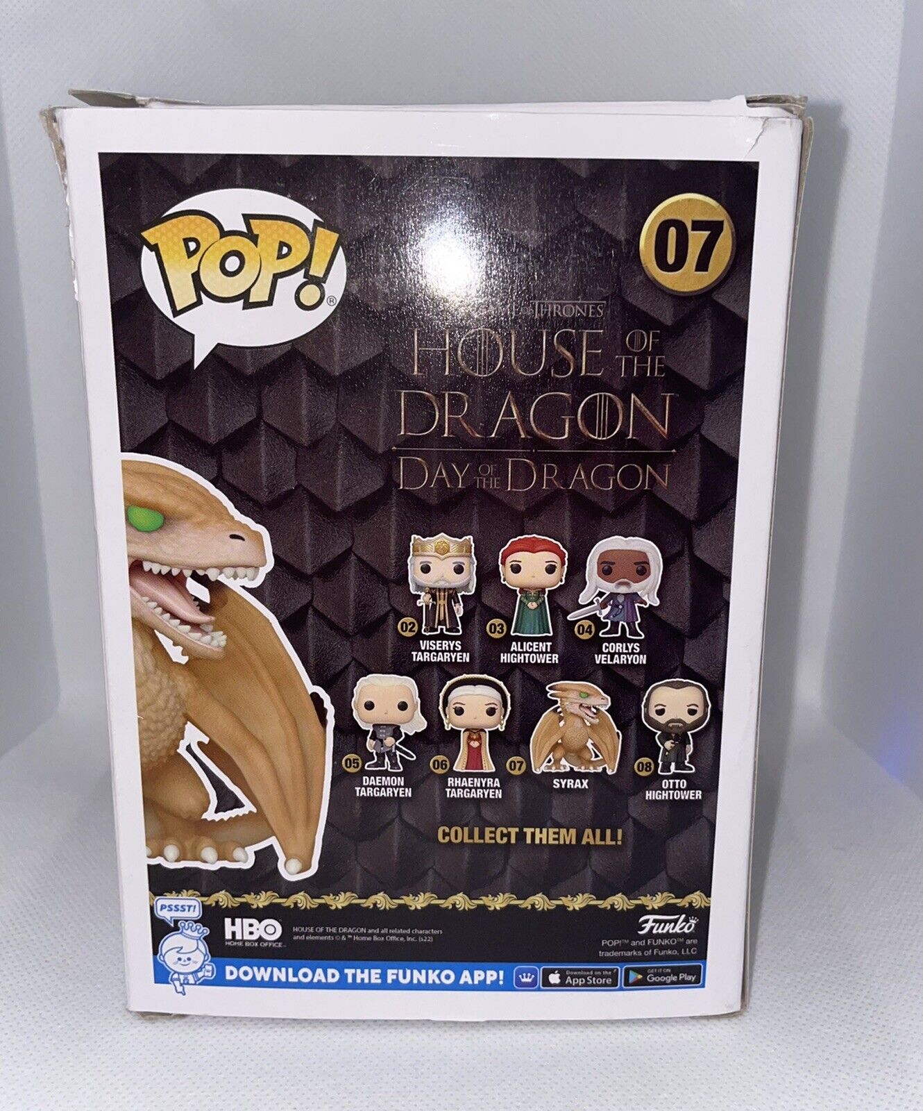 Funko POP! House of The Dragon Syrax #07