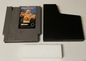 WWF WrestleMania (Nintendo Entertainment System1988) NES / CIB w Posters / VGC