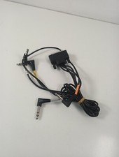25 Pin D Sub Plug to 4 x 6.35mm (1/4") Stereo Jack Plugs Lead 1 metres Black