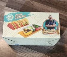 Trejo's Tacos Fiesta Fundays Taco Serving Kit 5 pc Ceramic Set NIB.  T
