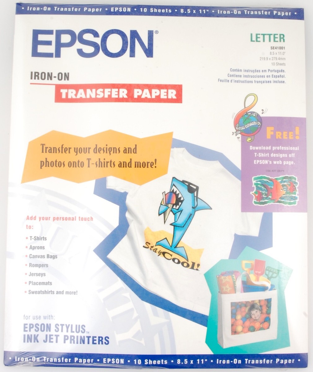 Iron On Transfer Paper Instructions