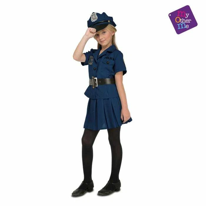 My Other Me Costume da Poliziotta Bambina Carnevale Divisa