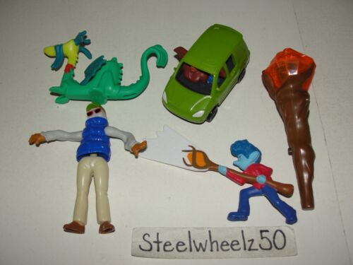 Disney Onward Blazey Wilden Lightfoot Laurel Manticore Staff McDonalds Toy Lot