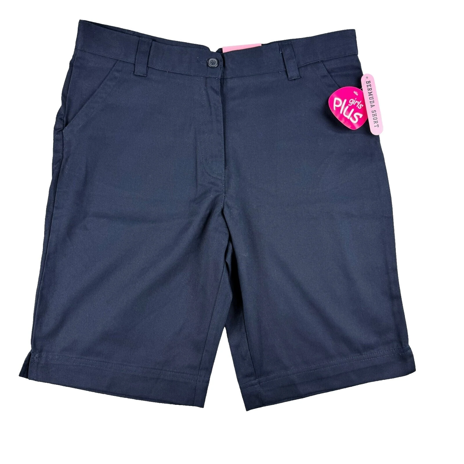 Pantalones cortos para niñas IZOD de mezcla de algodón