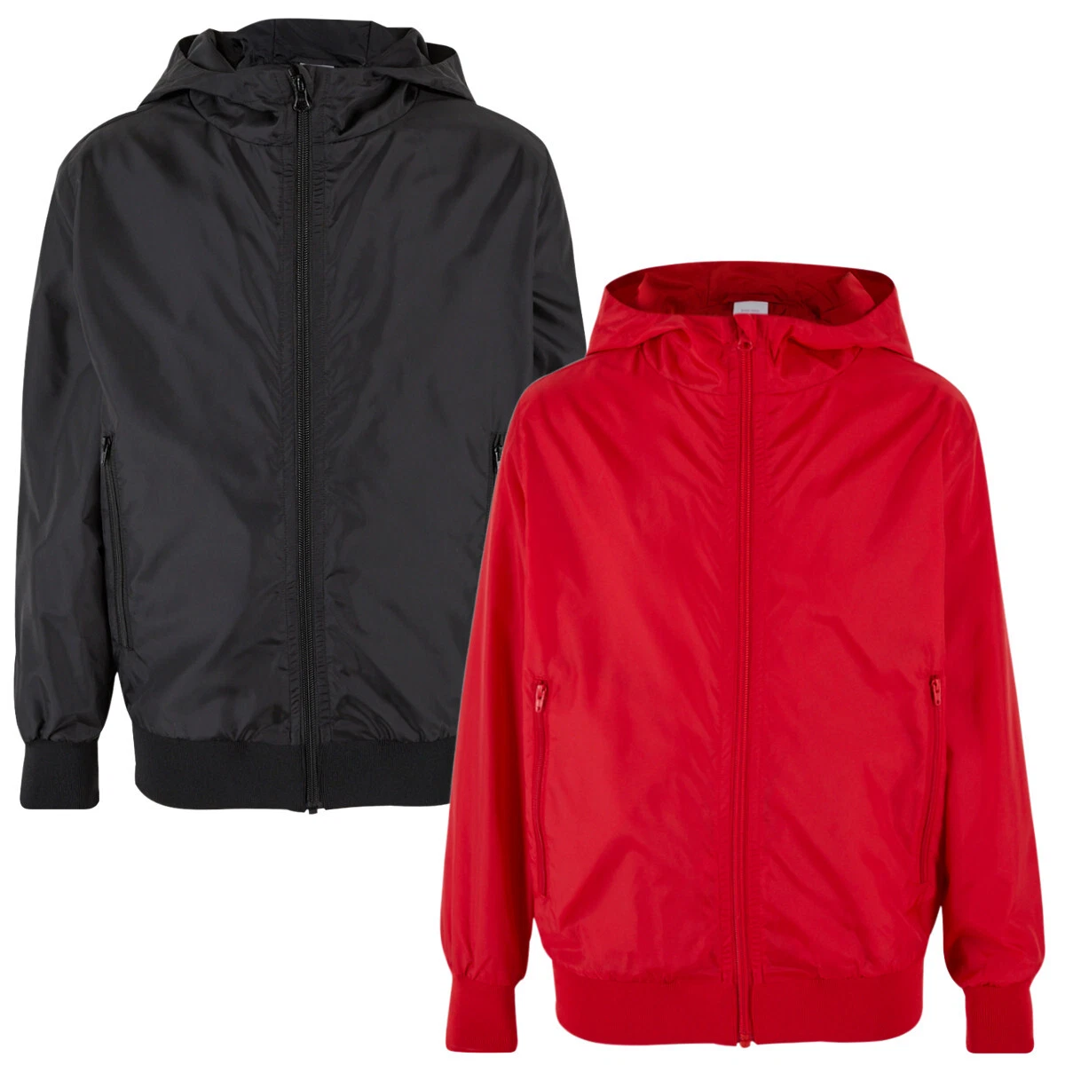 Urban Classics Kids Boys Windbreaker Jacket Transition Jacket Windbreaker New