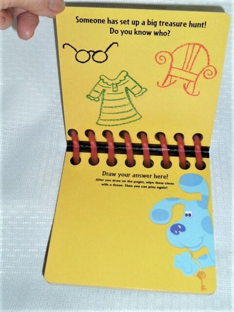 Blues Clues Treasure Hunt Notebook