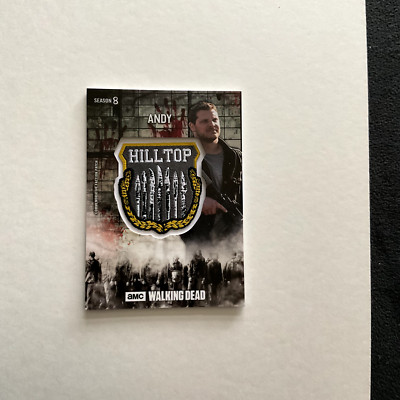 2018 Walking Dead Season 8 Part 1 Patch  Relic Andy BASE