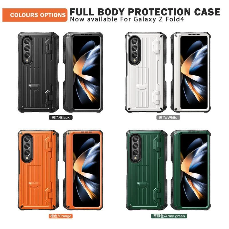Stand Case For Samsung Galaxy Z Fold 5 4 3 Cover Shockproof Folding Protective - Image 2 of 4