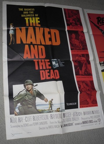 The Naked and the Dead Original 1sh Movie Poster 