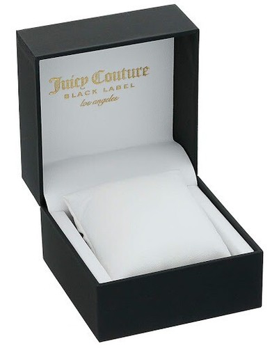 Juicy Couture ‘Black Label’ Quartz Wristwatch Silver Rhinestone Dial JC/1128 - Picture 4 of 4