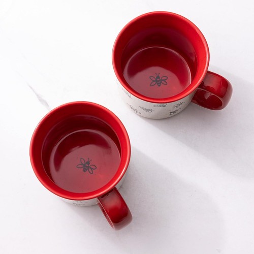 22 OZ Large Ceramic Coffee Mugs Oversized Soup Cups With Big Handle for Men W... - 第 7/7 張圖片