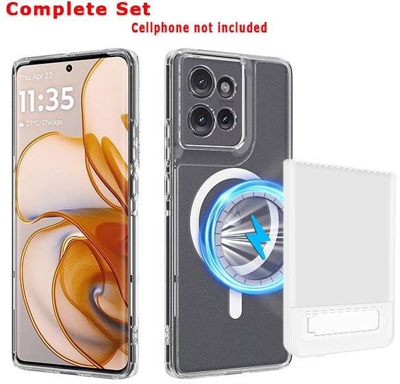 Select from magnetic Tpu case 5000mAh mobile power bank for Motorola Edge 50