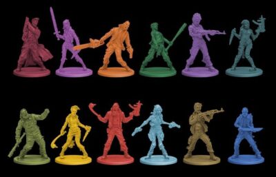 Zombicide: Box of Zombies Lost Zombivors Expansion Set #7