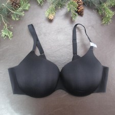 Ambrielle Bra 40D Black Padded Underwire Adjustable Clasp Back