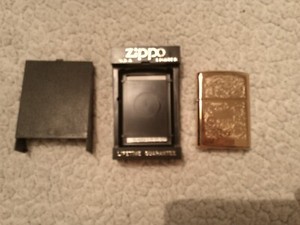 Vintage Zippo Camel Gold Lighter ( New Factory Sealed )